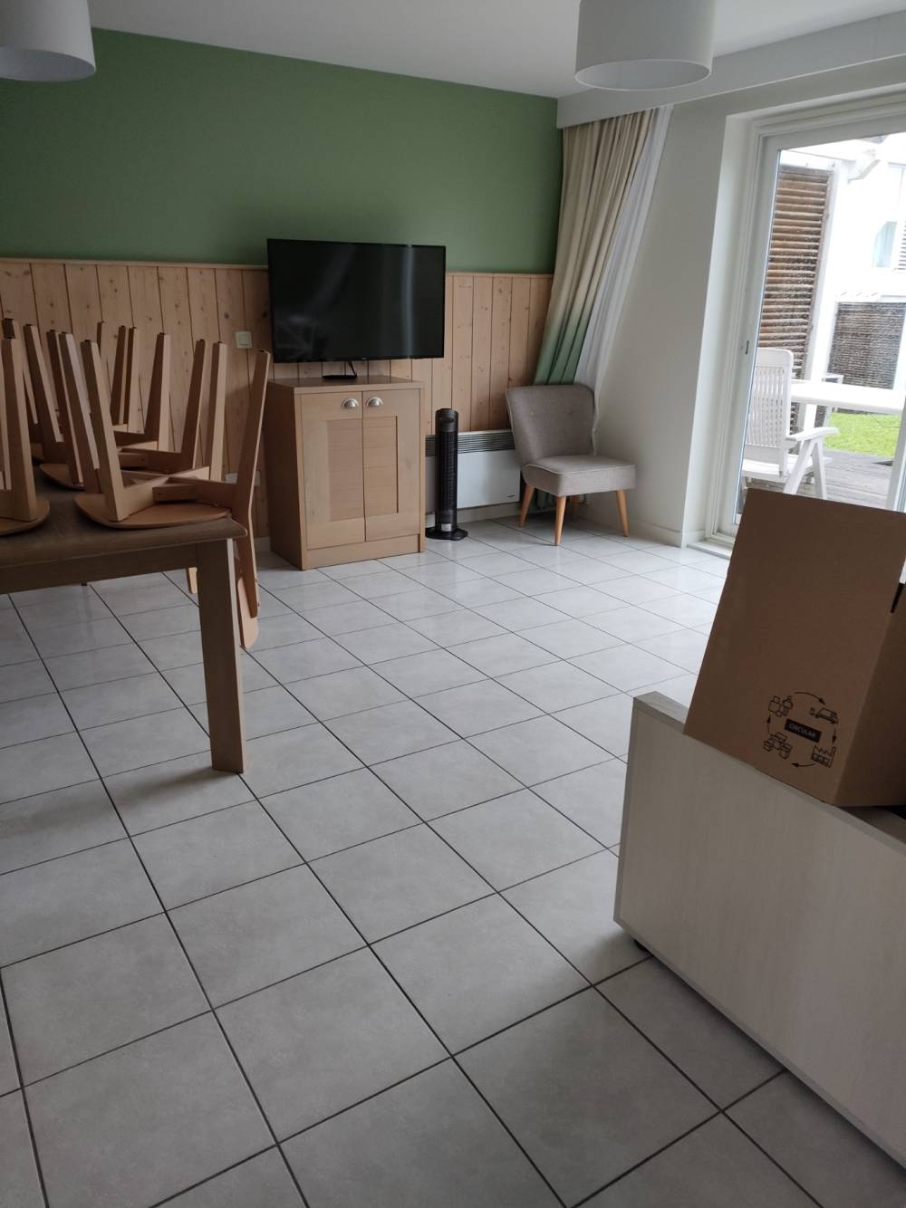 Nettoyage après des travaux