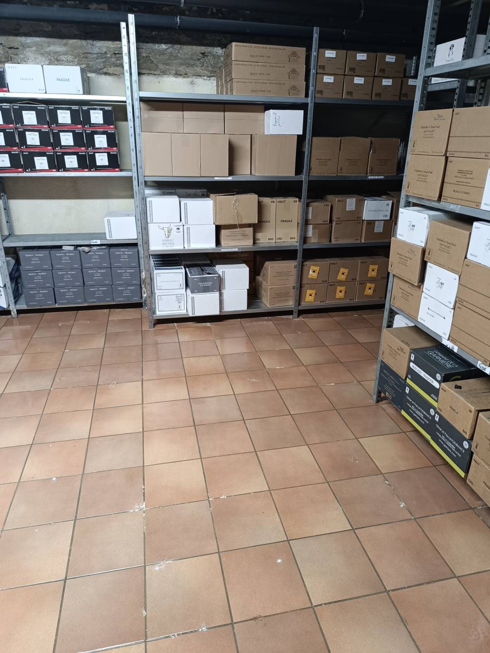 Nettoyage du sous sol du château de la frémoire a Vertou (48)